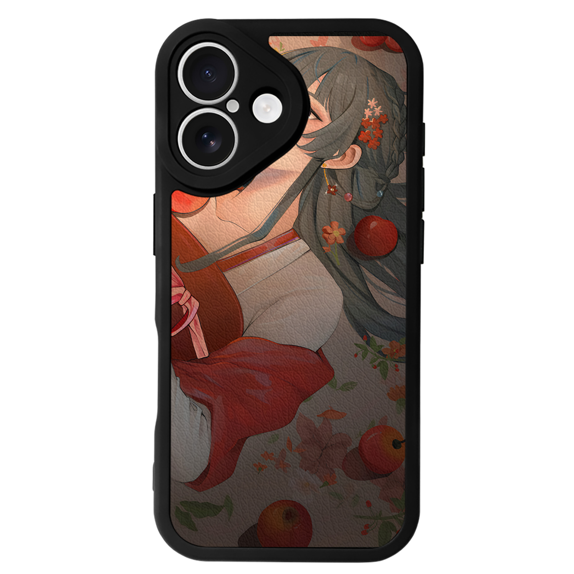 （画像用） 薬屋のひとりごと The Apothecary Diaries 【iPhone 16シリーズ対応】シリコンスマホケース（レザー調） 材質：シリコン